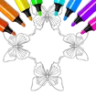 Butterfly Coloring Pages Kids