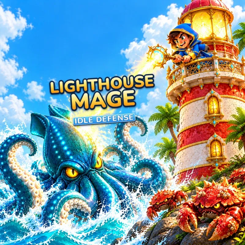 Lighthouse Mage: Idle Defense