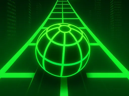 Neon Ball Slope